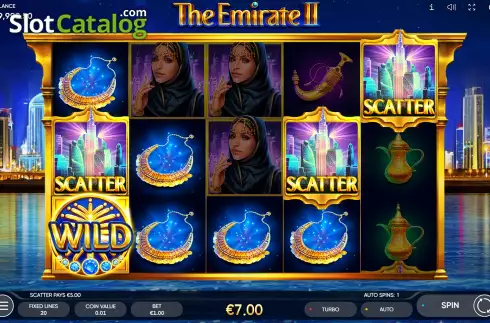 Скрин5. The Emirate II слот