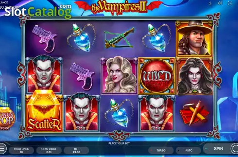 Скрин2. The Vampires 2 слот