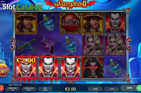 Скрин3. The Vampires 2 слот