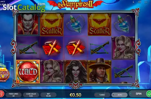 Скрин5. The Vampires 2 слот