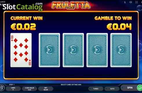 Скрин5. Fruletta Dice слот