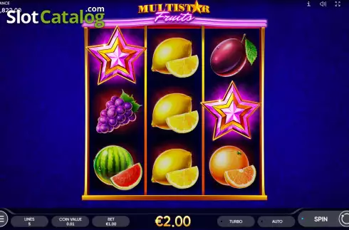 Скрин7. Multistar Fruits слот