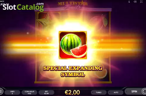Скрин9. Multistar Fruits слот