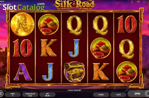 Скрин2. Silk Road (Endorphina) слот