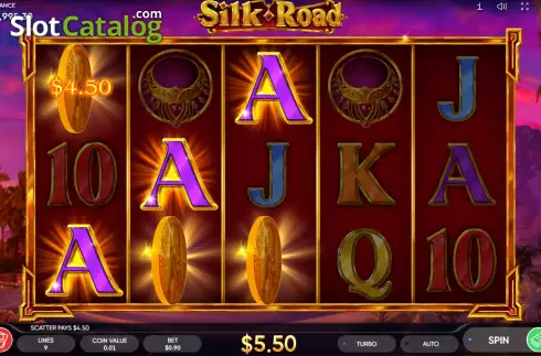 Скрин3. Silk Road (Endorphina) слот