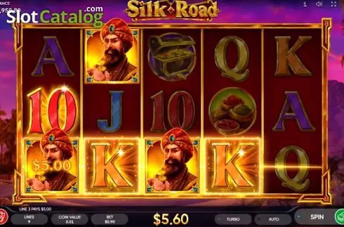 Скрин5. Silk Road (Endorphina) слот
