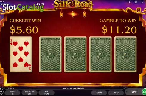 Скрин6. Silk Road (Endorphina) слот