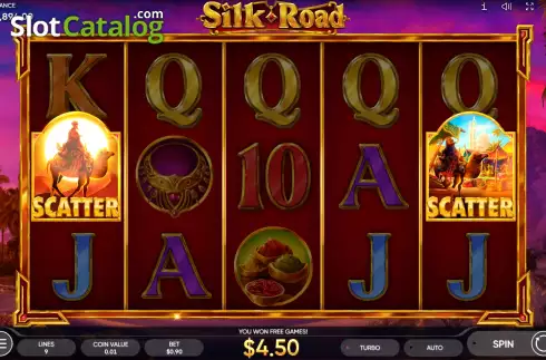 Скрин7. Silk Road (Endorphina) слот