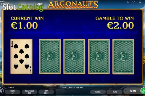 Скрин6. Argonauts (Endorphina) слот