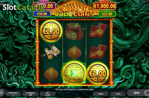 Скрин7. Jade Coins слот