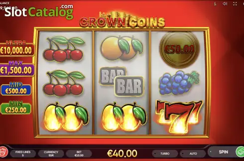 Скрин3. Crown Coins слот