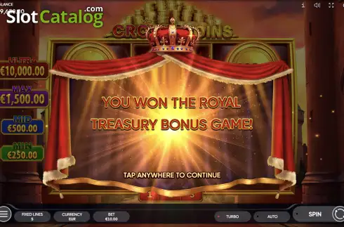 Скрин7. Crown Coins слот