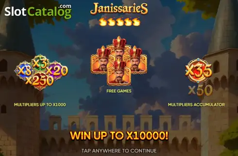 Скрин2. Janissaries слот