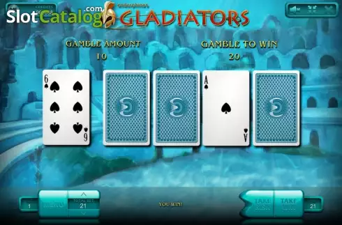 Скрин4. Gladiators (Endorphina) слот