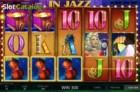 Скрин3. In Jazz слот
