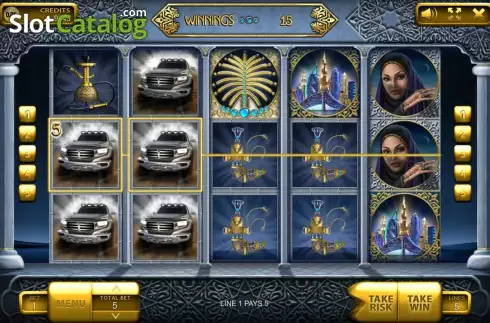 Скрин3. The Emirate слот