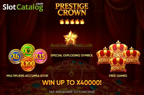 Скрин2. Prestige Crown слот