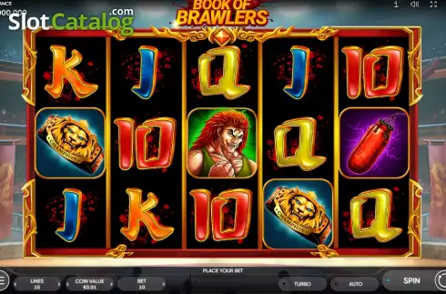 Скрин2. Book of Brawlers слот
