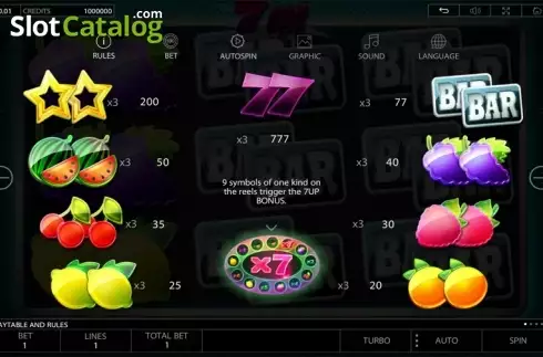 Скрин9. 7UP! (Endorphina) слот