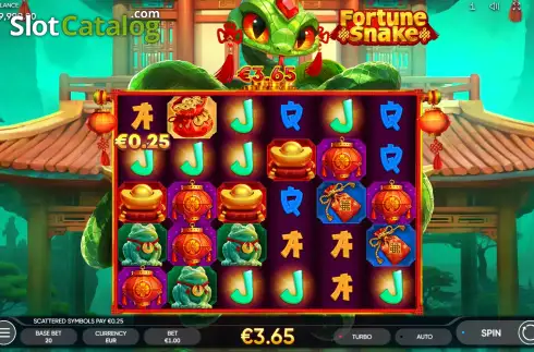 Скрин6. Fortune Snake (Endorphina) слот