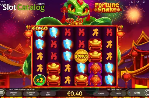 Скрин9. Fortune Snake (Endorphina) слот