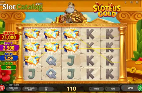 Скрин3. Sloteus Gold слот