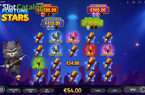 Скрин3. Fortune Stars слот