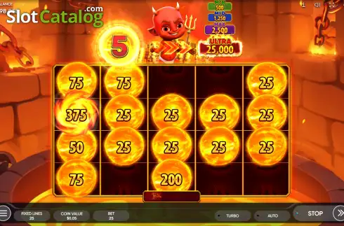 Скрин4. Burning Hell слот