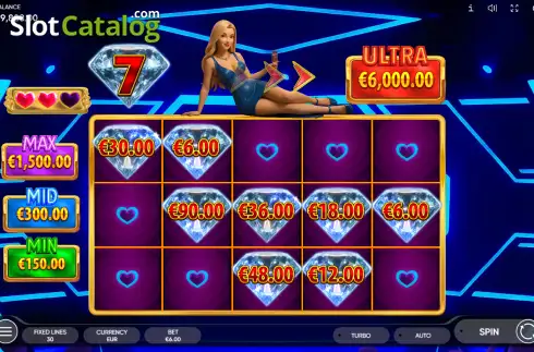 Скрин3. Love Show слот