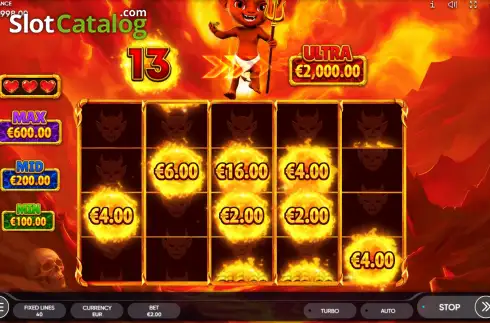 Скрин3. Burning Hell 3000 слот