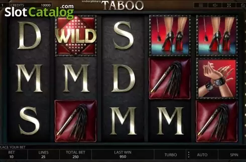 Скрин6. Taboo слот