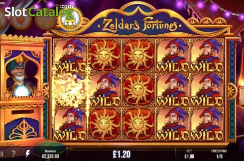 Скрин2. Zeldar's Fortunes слот
