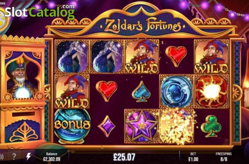 Скрин5. Zeldar's Fortunes слот