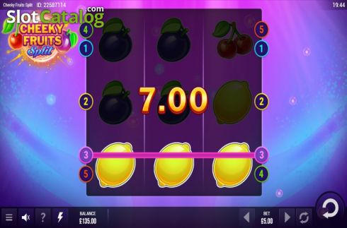 Скрин4. Cheeky Fruits Split слот
