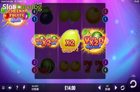 Скрин5. Cheeky Fruits Split слот