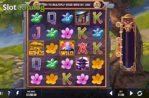 Скрин2. Bonsai Spins слот