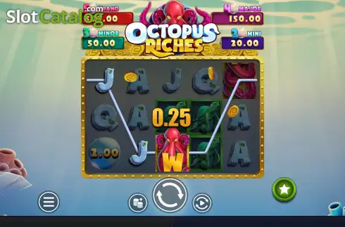 Скрин3. Octopus Riches слот