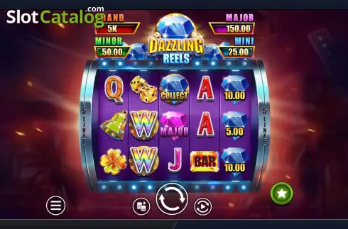 Скрин2. Dazzling Reels слот