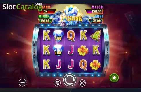 Скрин3. Dazzling Reels слот
