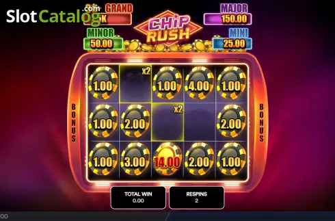 Скрин3. Chip Rush слот
