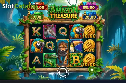 Скрин2. Amazon Treasure слот