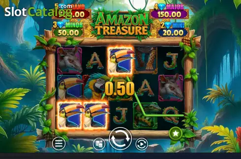 Скрин3. Amazon Treasure слот