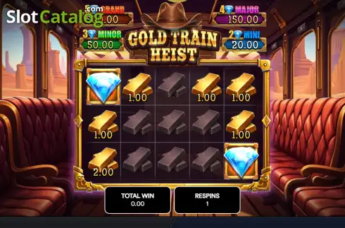 Скрин3. Gold Train Heist слот