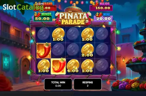 Скрин3. Pinata Parade слот