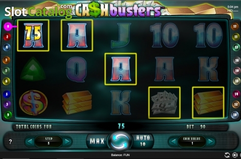 Скрин4. Cash Busters (Espresso Games) слот