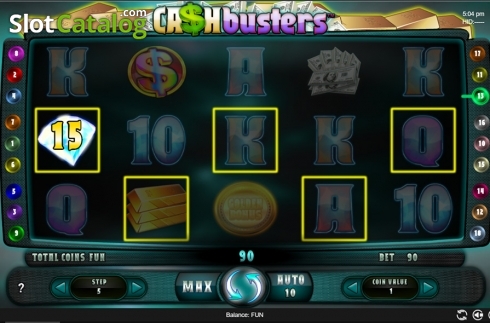 Скрин5. Cash Busters (Espresso Games) слот