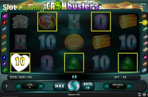 Скрин6. Cash Busters (Espresso Games) слот