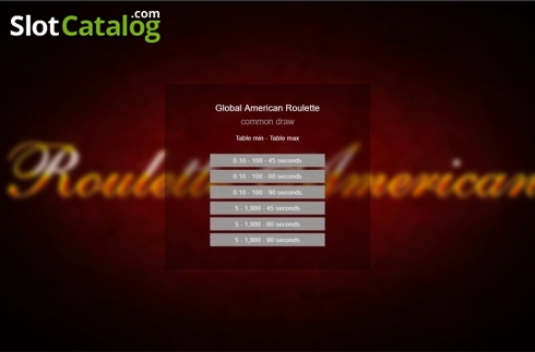 Скрин2. Global American Roulette слот