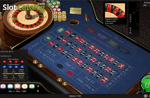 Скрин3. Global American Roulette слот