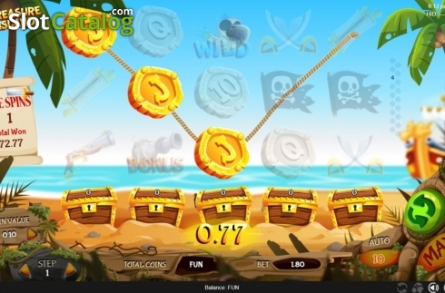 Скрин5. Treasure Island (Espresso Games) слот